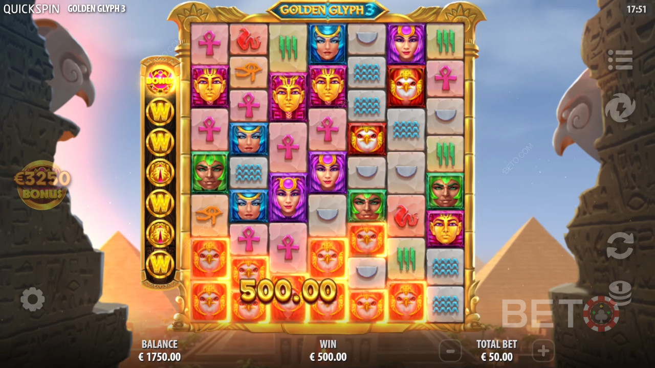 Golden Glyph 3 Anmeldelse av BETO Slots