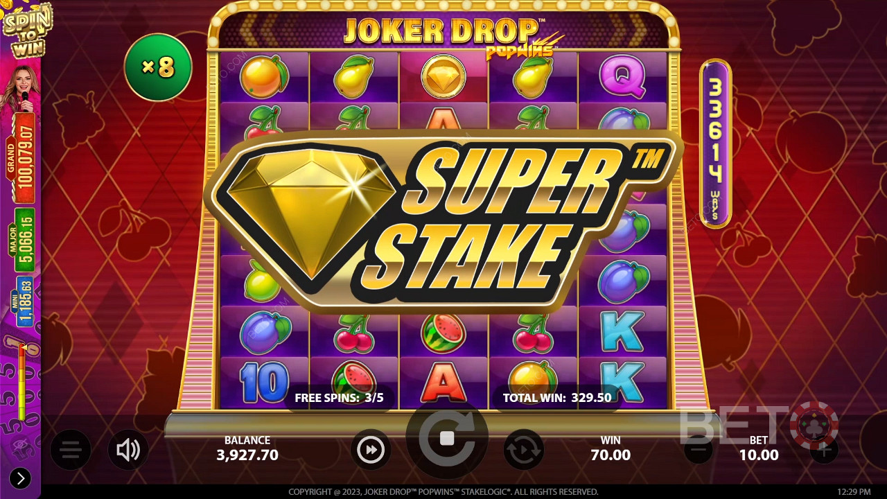 Joker Drop PopWins Spill Gratis