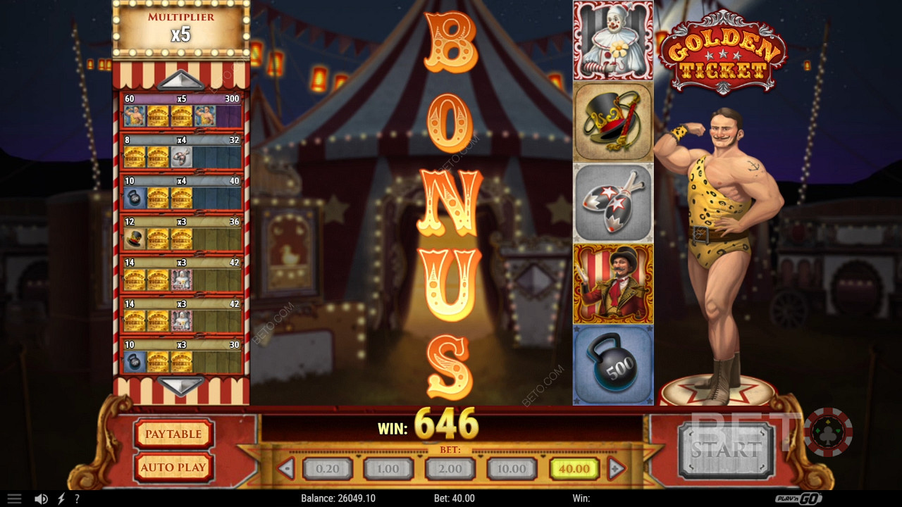 Golden Ticket (Play'n Go) Spill Gratis