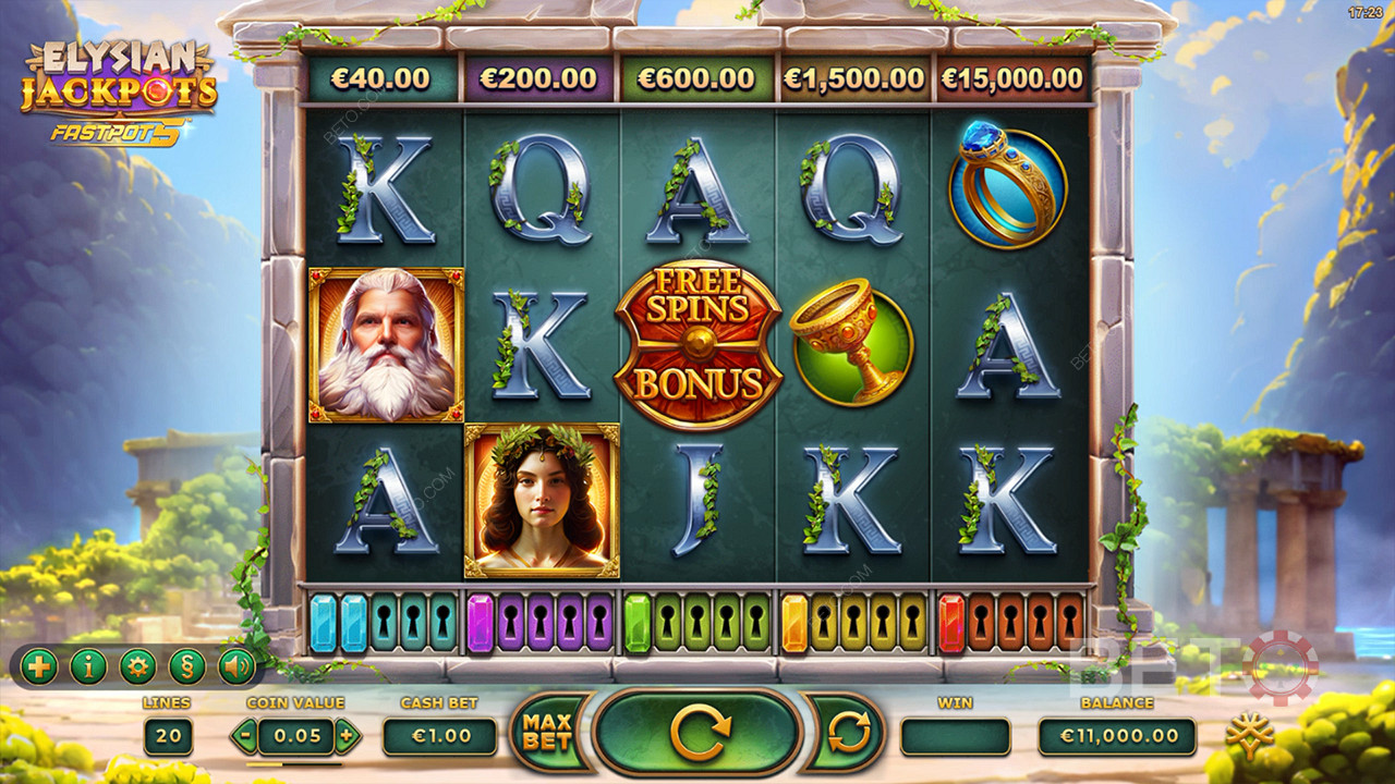 Elysian Jackpots Spill Gratis