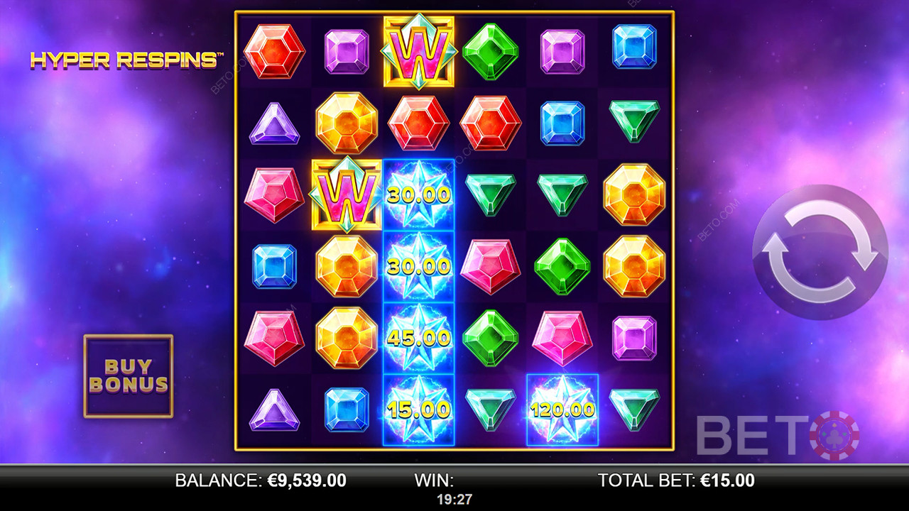 Hyper Respins Anmeldelse av BETO Slots