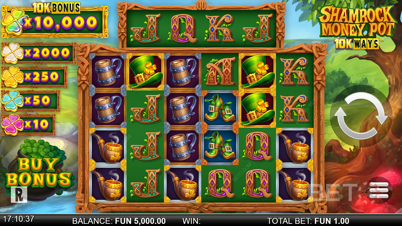 Shamrock Money Pot 10K Ways Spill Gratis