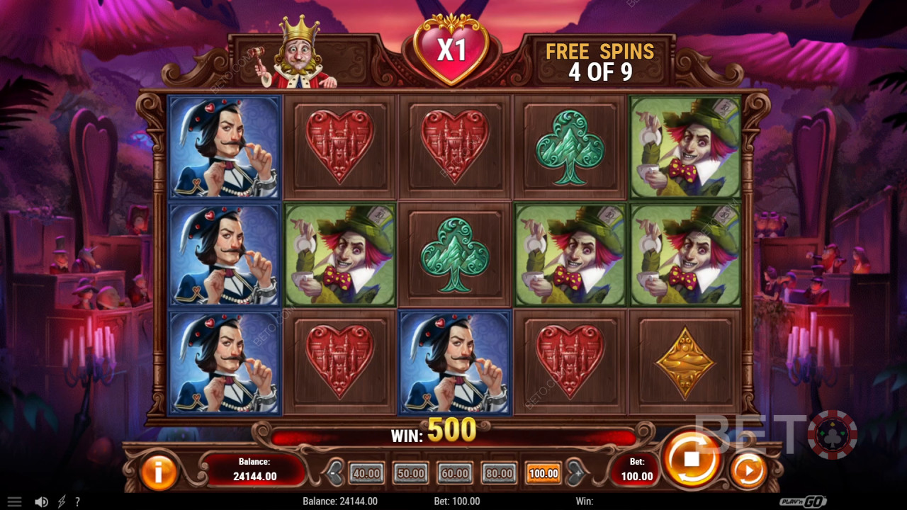Court of Hearts Anmeldelse av BETO Slots