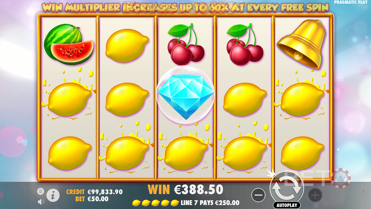Bonusfunksjoner forklart i Extra Juicy by Pragmatic Play