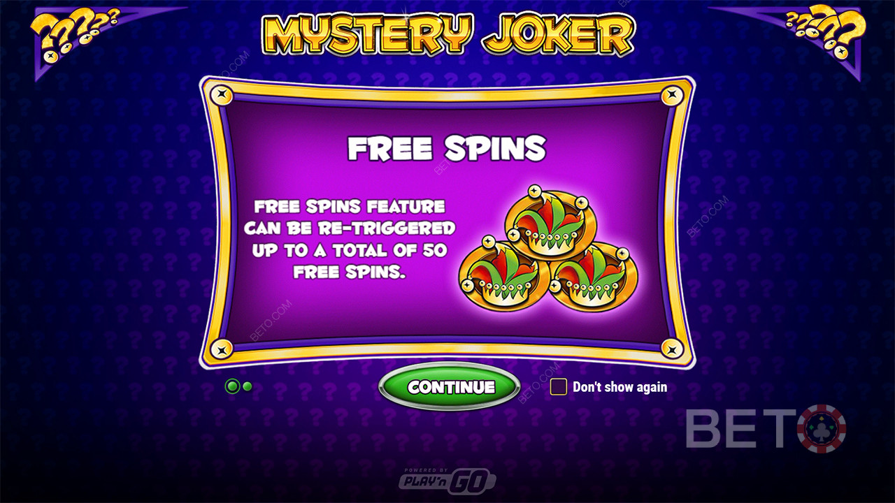 Bonusfunksjoner forklart i Mystery Joker av Play