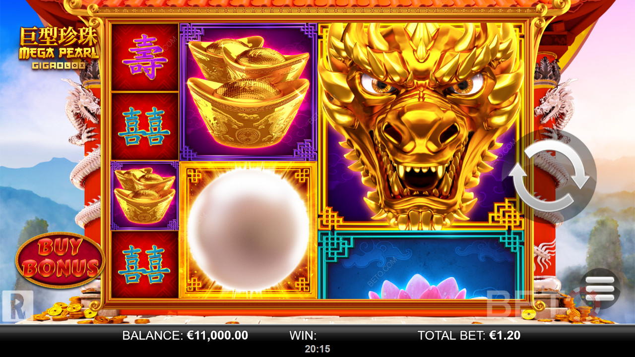 Megapearl Gigablox Anmeldelse av BETO Slots