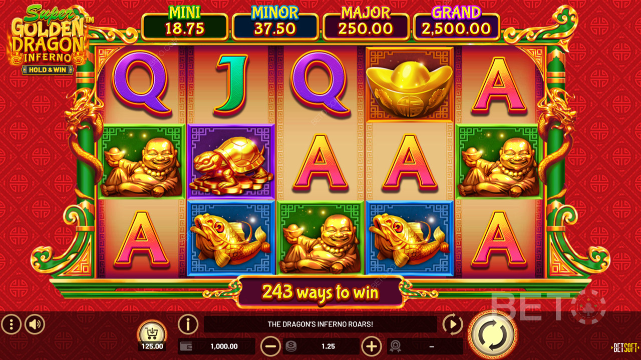 Super Golden Dragon Inferno  Spill Gratis