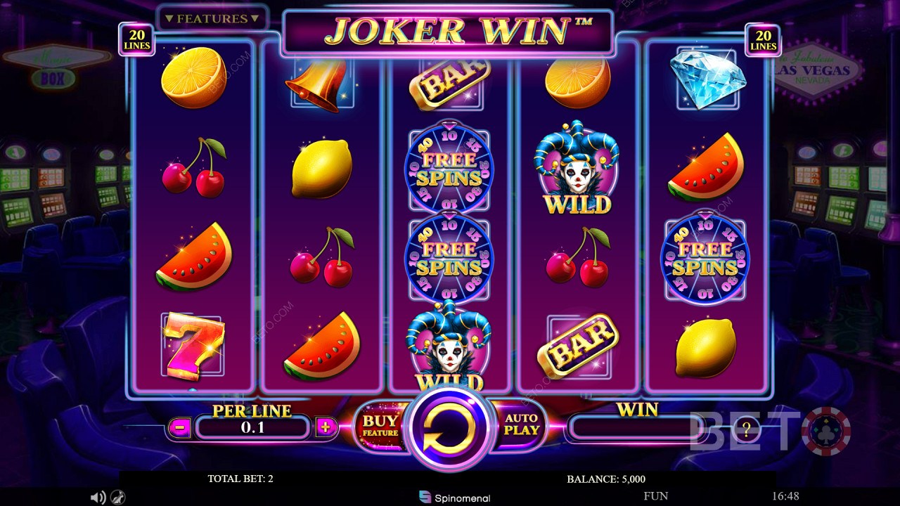 Joker Win Spill Gratis