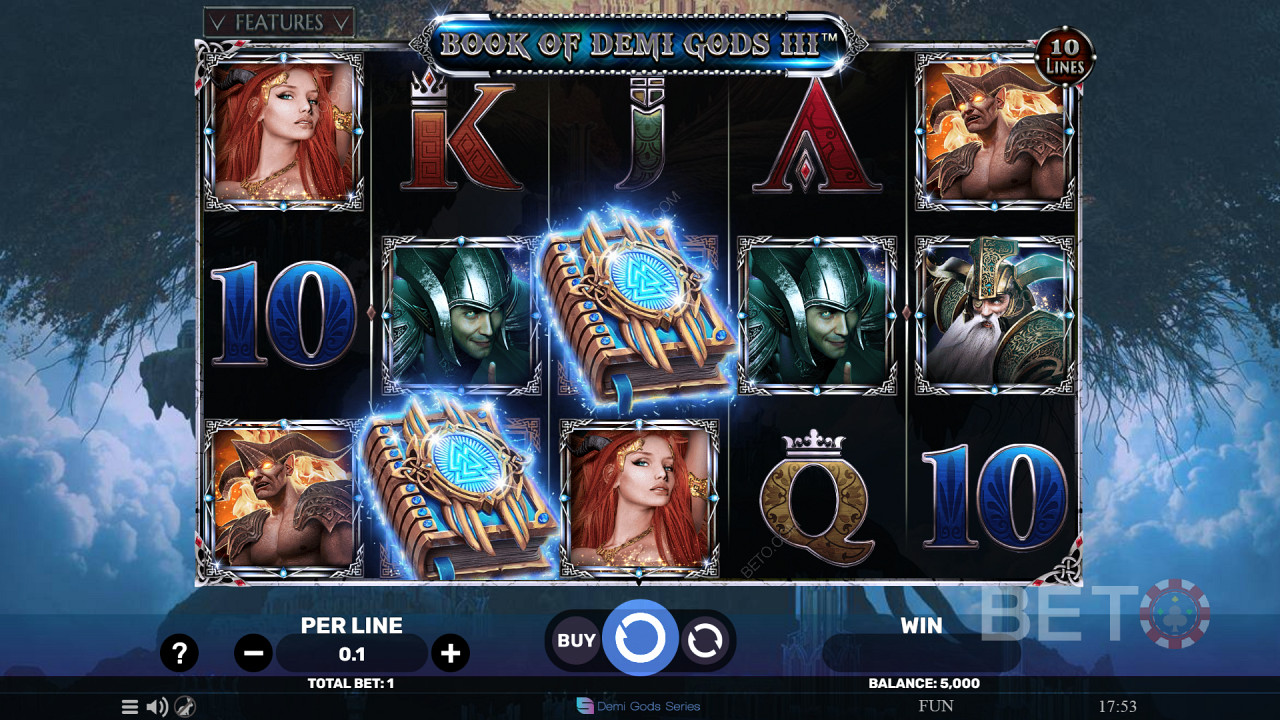 Book of Demi Gods III Spill Gratis