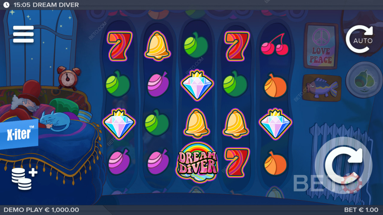 Dream Diver Anmeldelse av BETO Slots