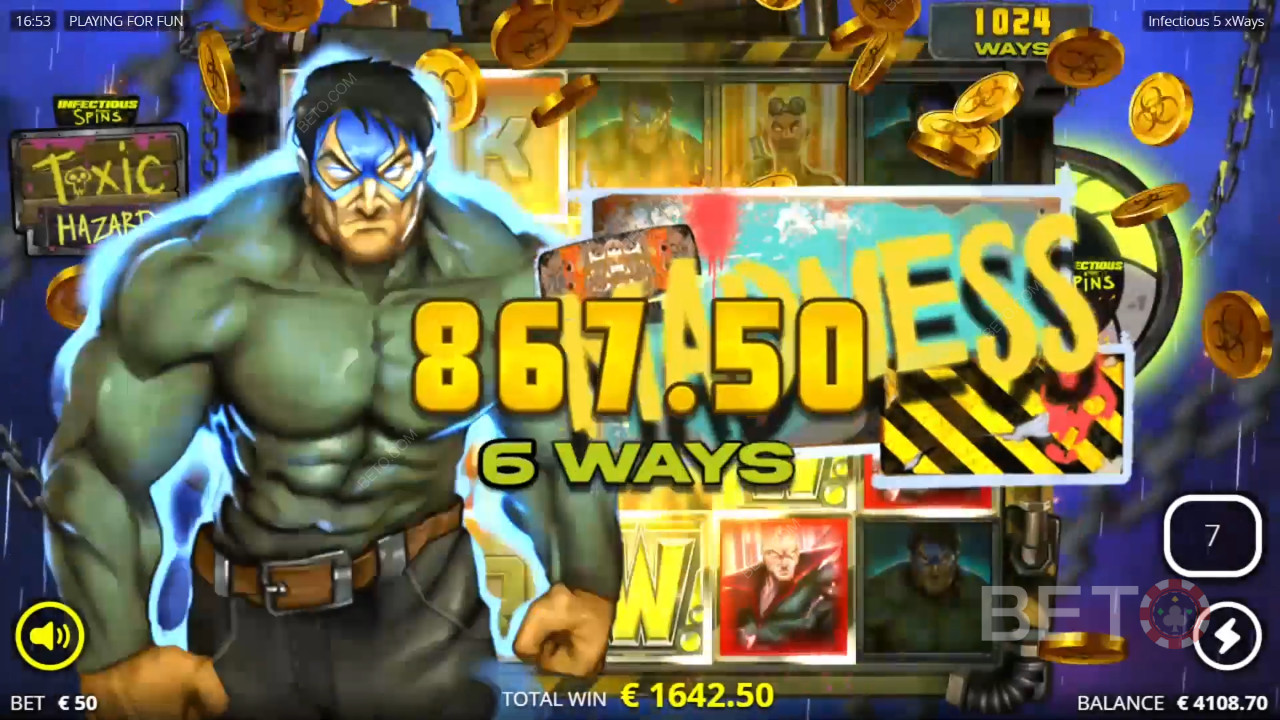 Infectious 5 Anmeldelse av BETO Slots