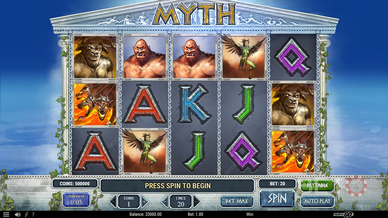Myth  Spill Gratis