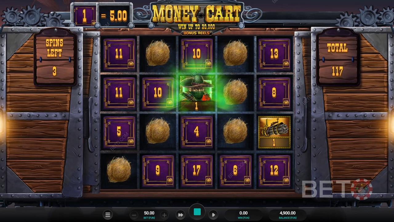 Money Cart Bonus Reels Spill Gratis