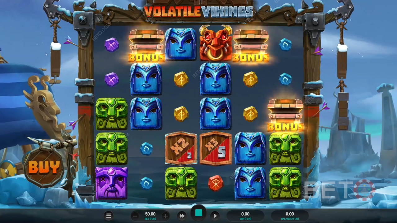 Volatile Vikings Anmeldelse av BETO Slots