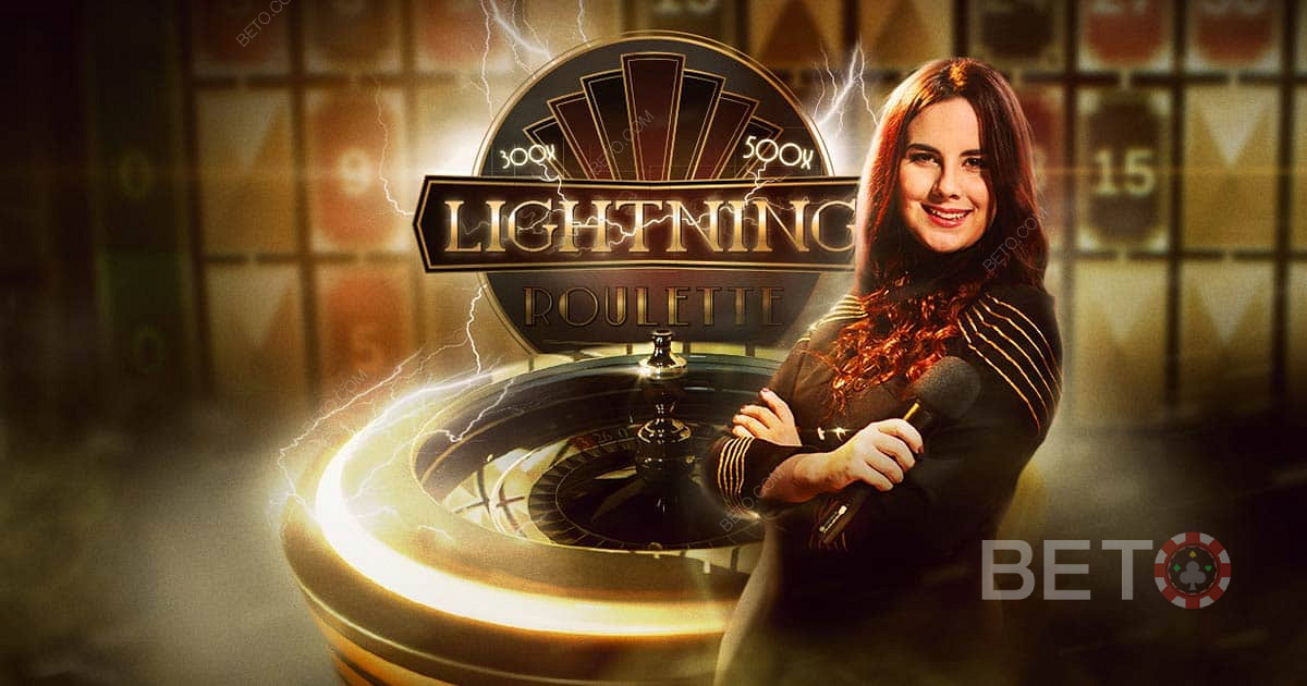 Lightning Roulette fra Evolution Gaming – tilbyr en unik spilleropplevelse