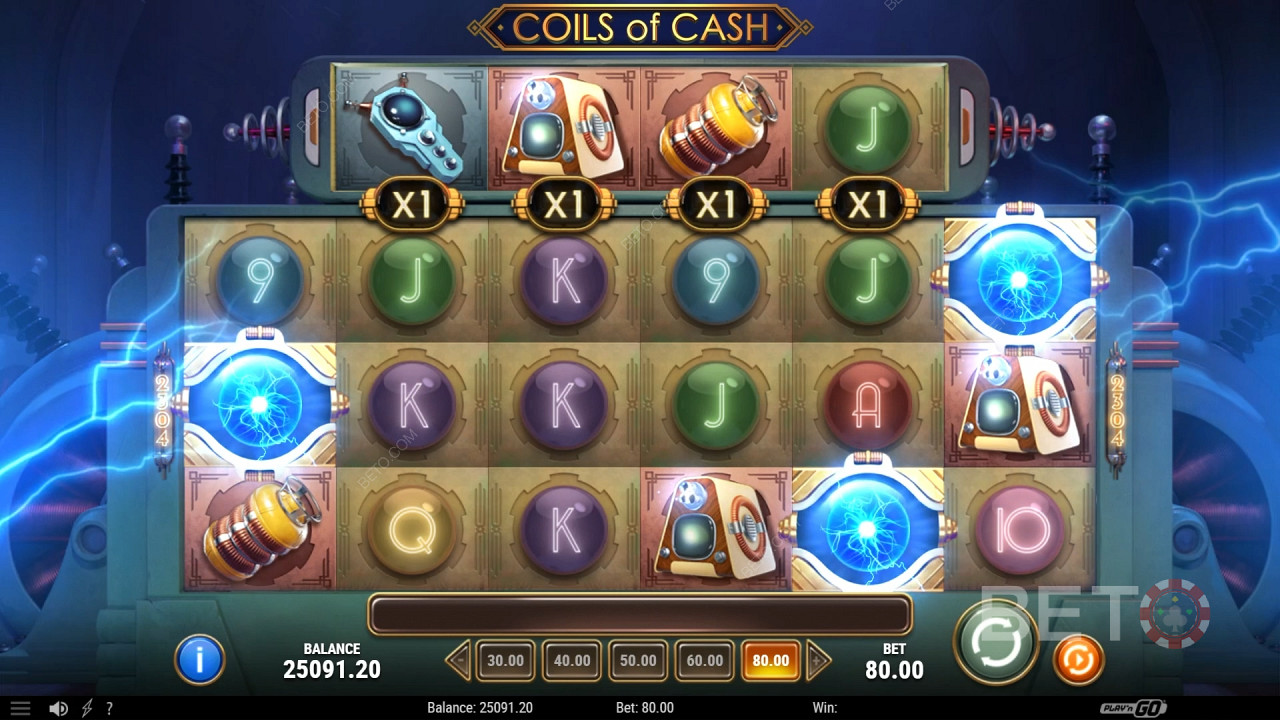 Coils of Cash Spill Gratis