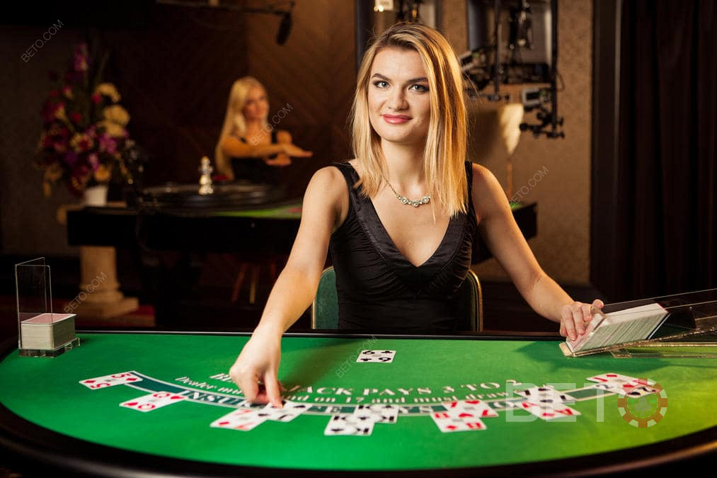 Spill Live Blackjack akkurat som du ville spilt i et kasino