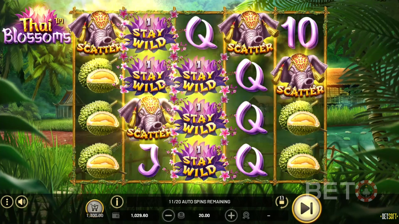 Thai Blossoms Anmeldelse av BETO Slots