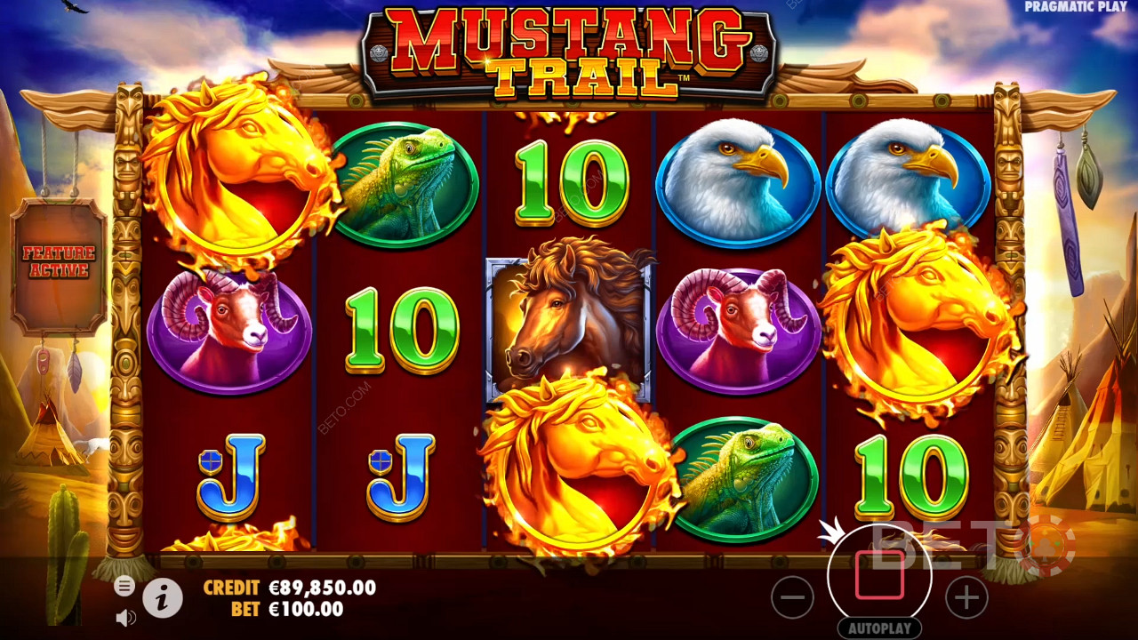 Mustang Trail Anmeldelse av BETO Slots