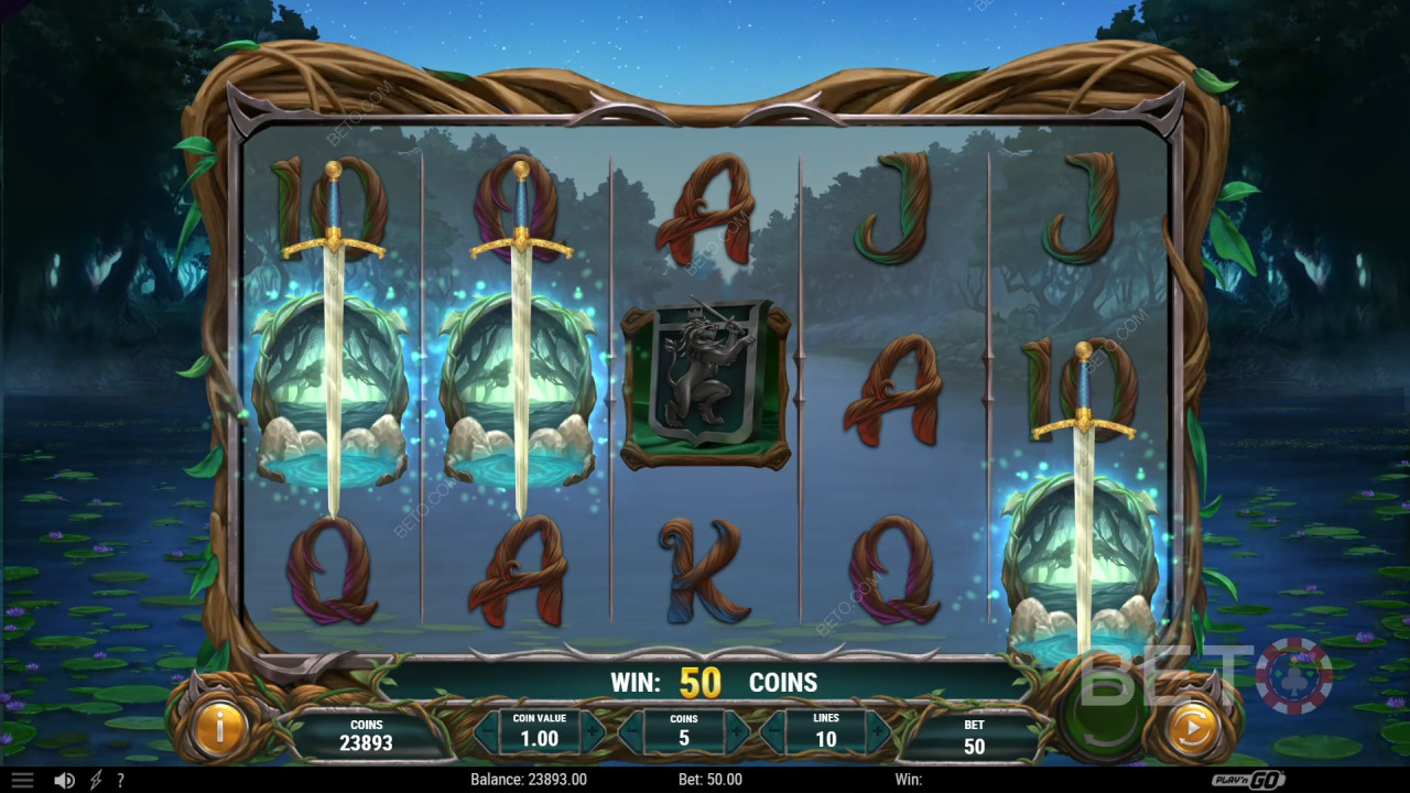 Lord Merlin and the Lady of the Lake Anmeldelse av BETO Slots