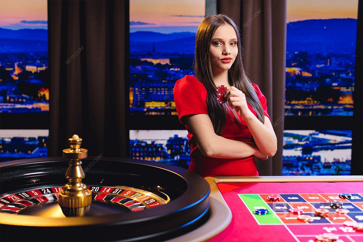Spill Live European Roulette med profesjonelle forhandlere