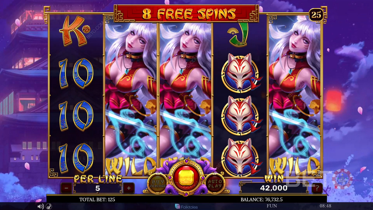 Kitsune's Scrolls Spill Gratis