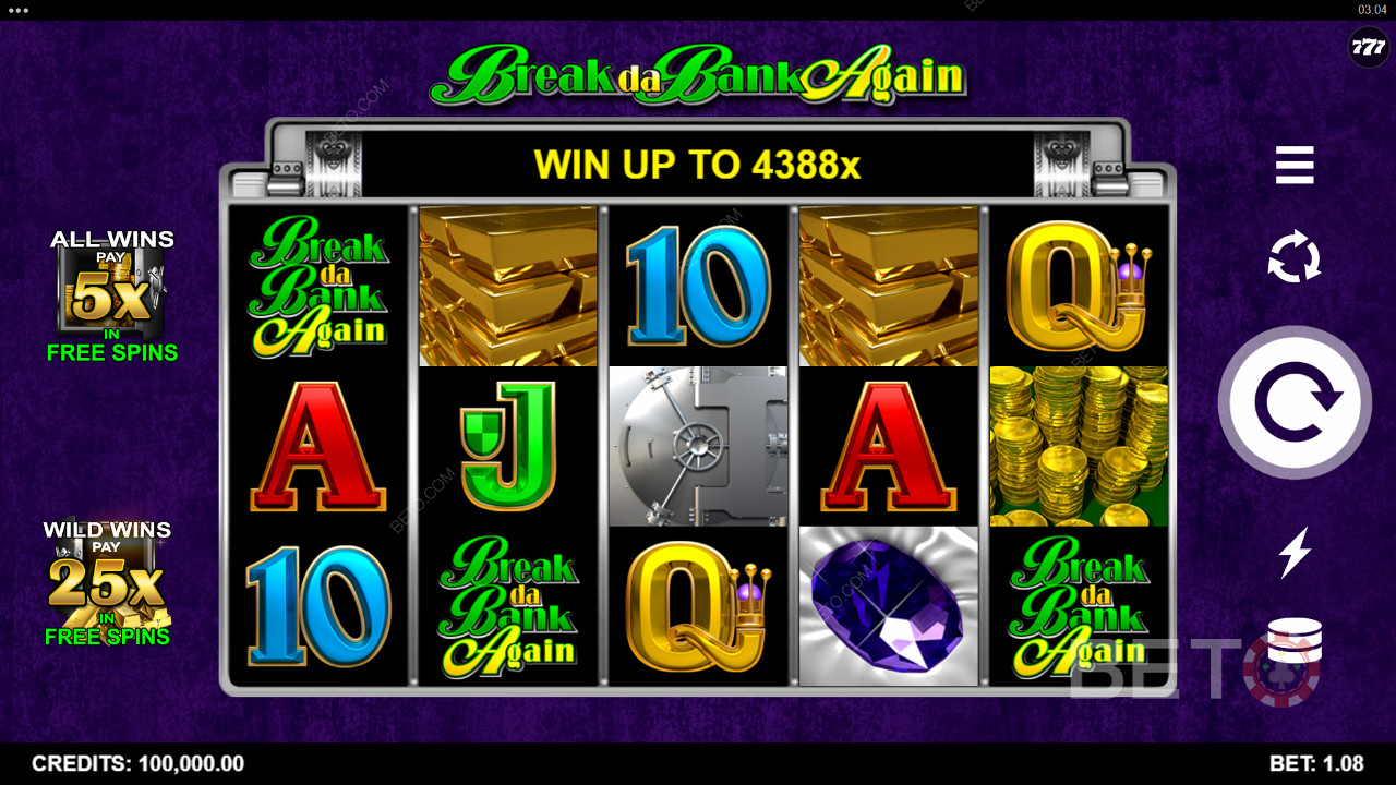Break da Bank Again Spill Gratis
