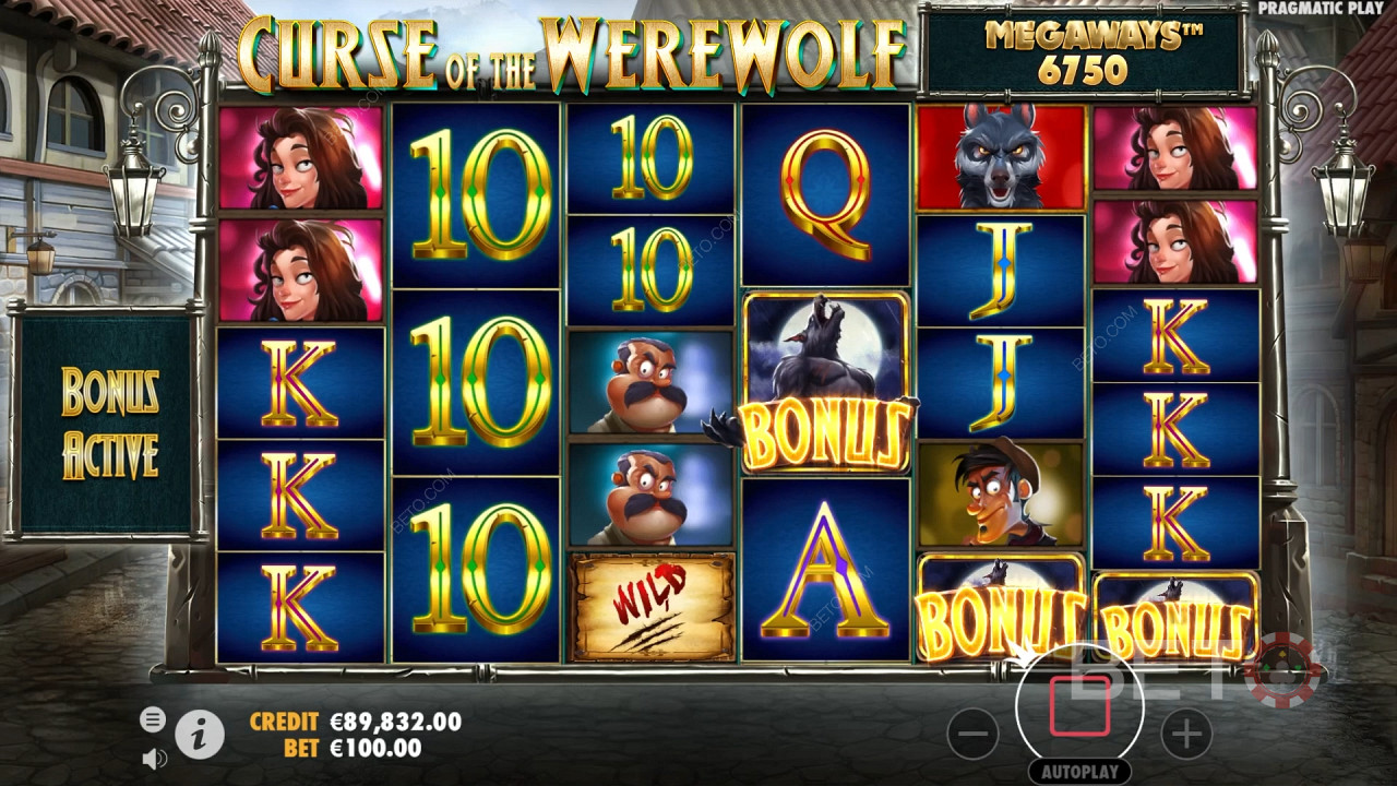 Curse of the Werewolf Megaways Spill Gratis