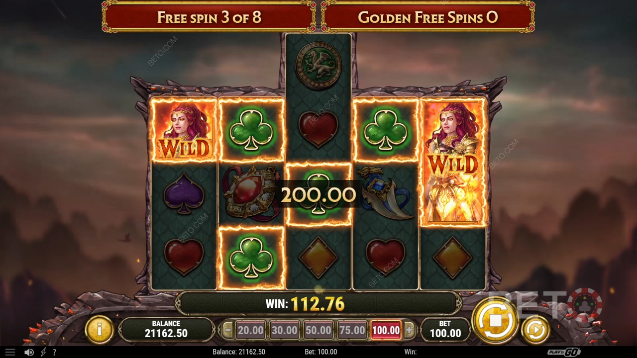 Vinn 5000 ganger innsatsen din i Dragon Maiden spilleautomat!
