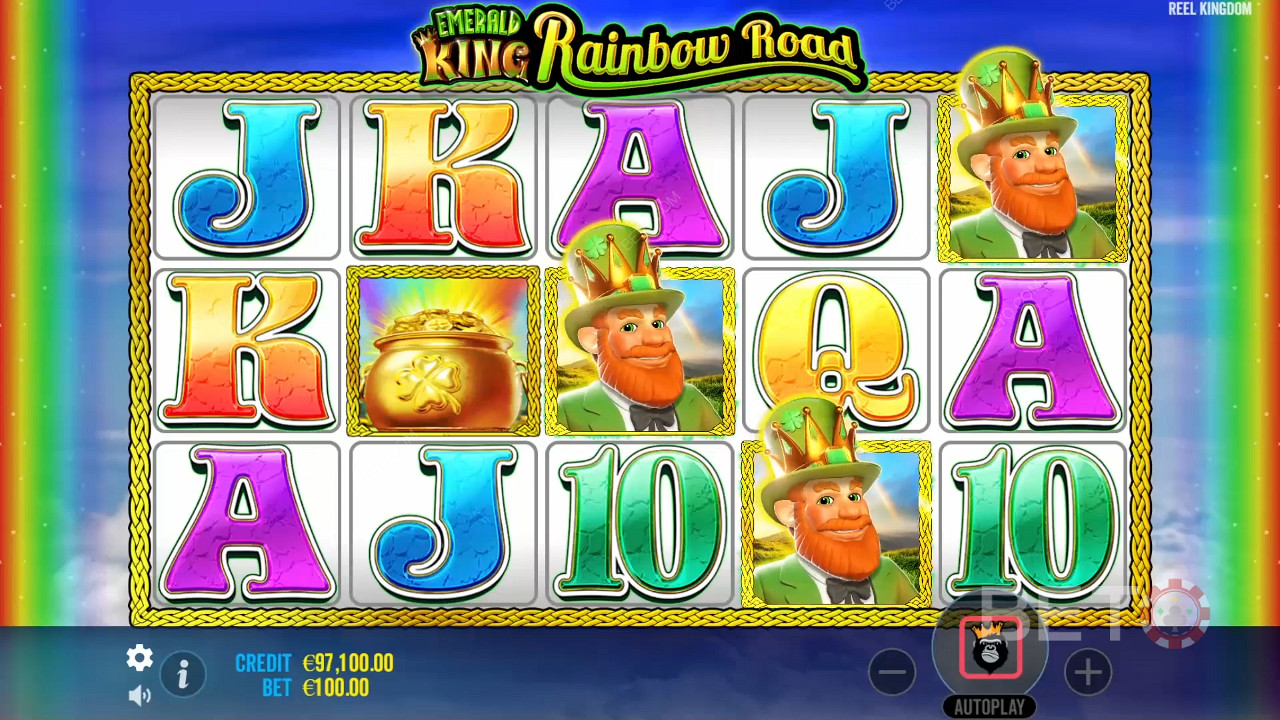 Emerald King Rainbow Road Anmeldelse av BETO Slots