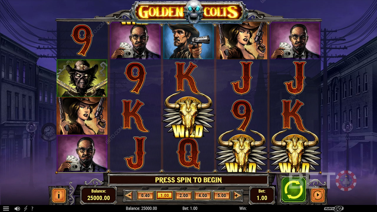 Golden Colts Anmeldelse av BETO Slots
