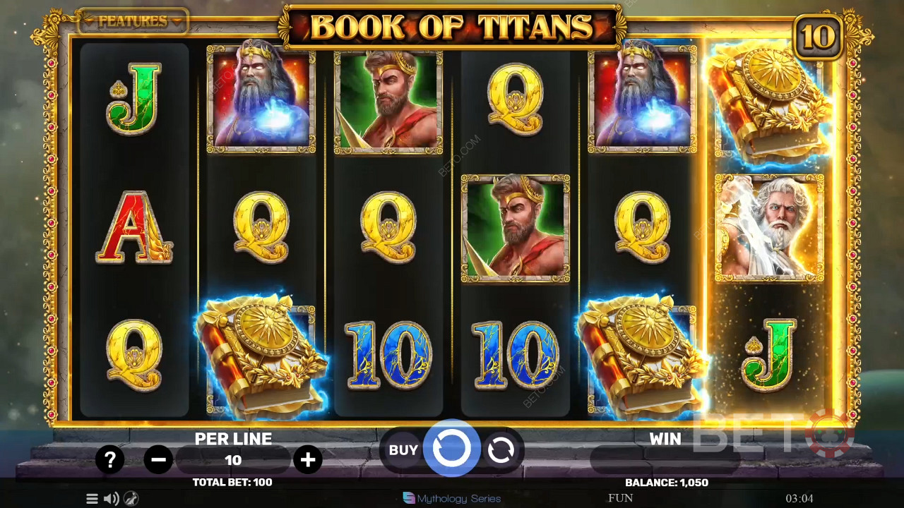 Book of Titans Anmeldelse av BETO Slots