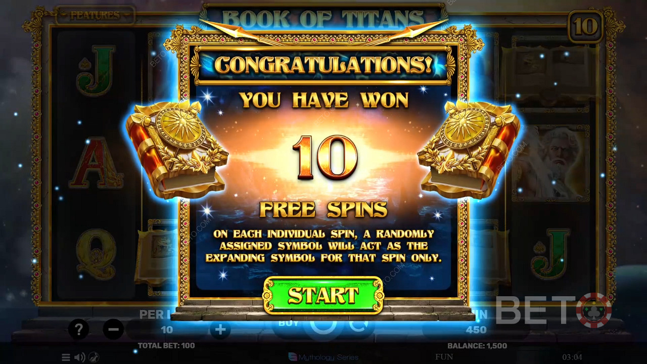 Book of Titans online spilleautomat - endelig vurdering