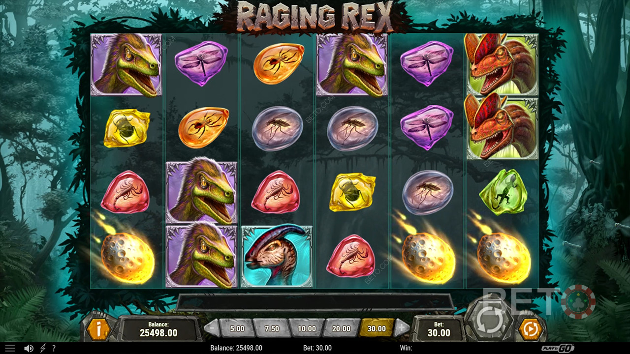 Raging Rex Anmeldelse av BETO Slots