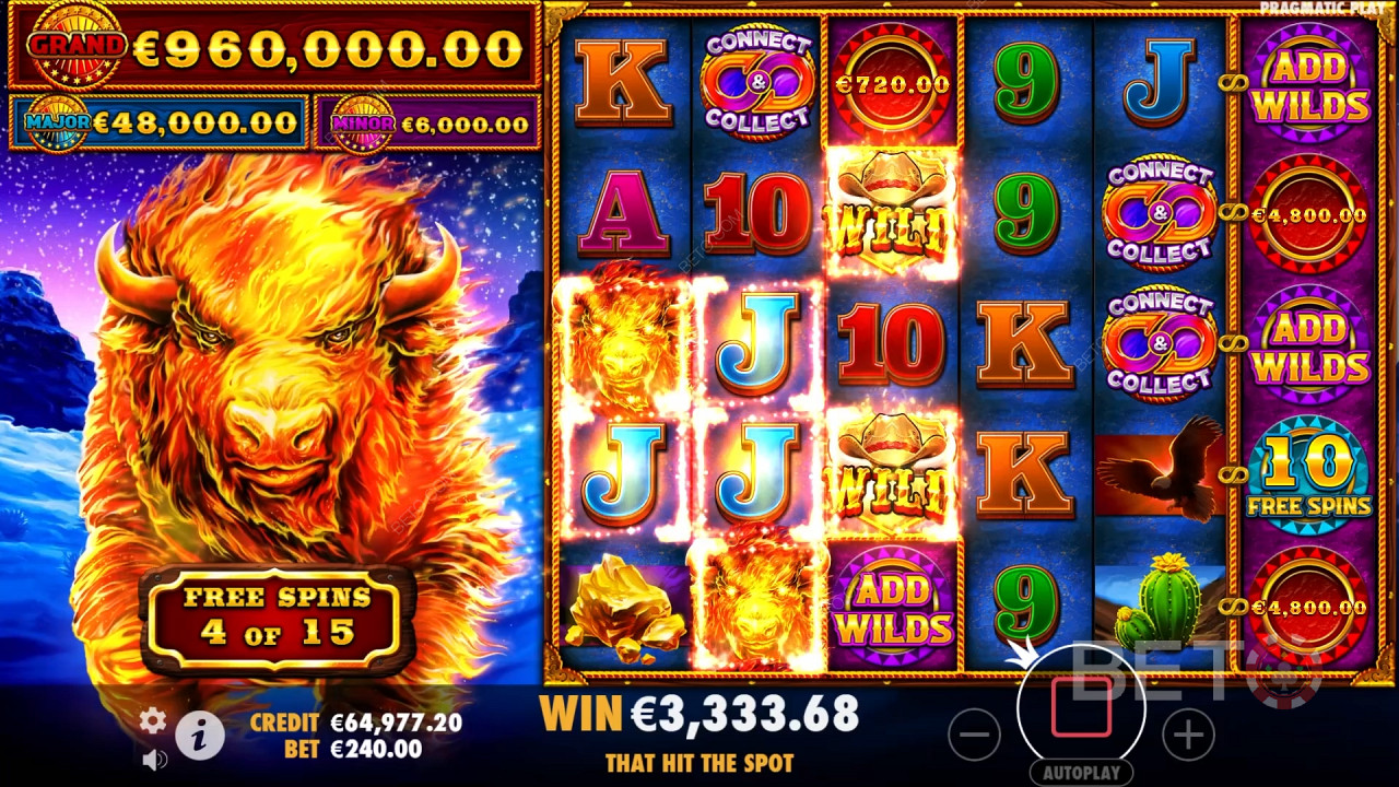 Fire Stampede online spilleautomat - endelig dom