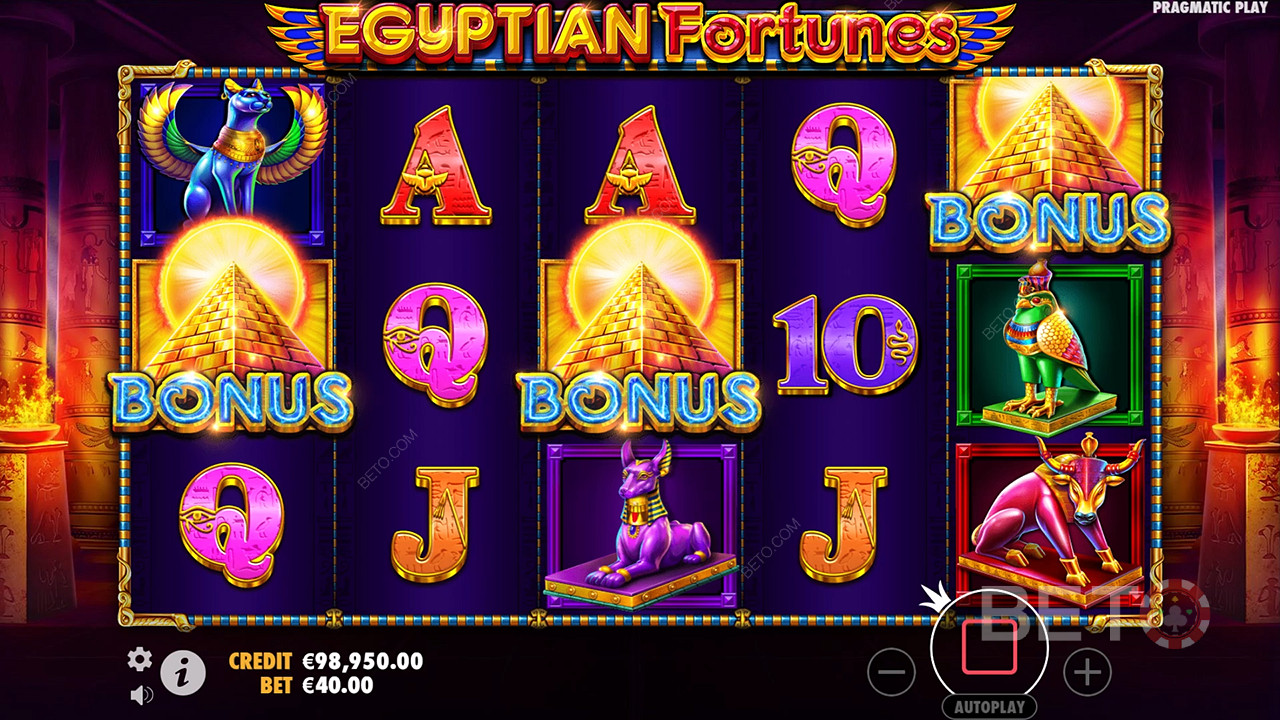 Egyptian Fortunes Anmeldelse av BETO Slots