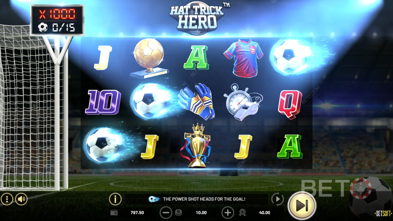 Hat Trick Hero Anmeldelse av BETO Slots