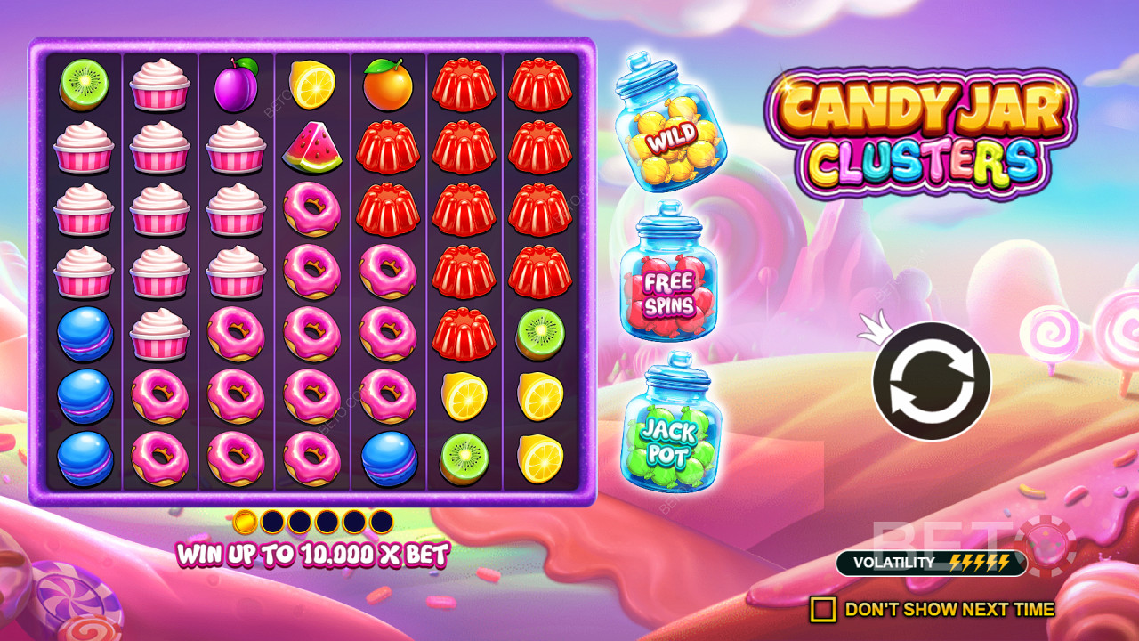 Candy Jar Clusters: En online spilleautomat verdt et spinn?