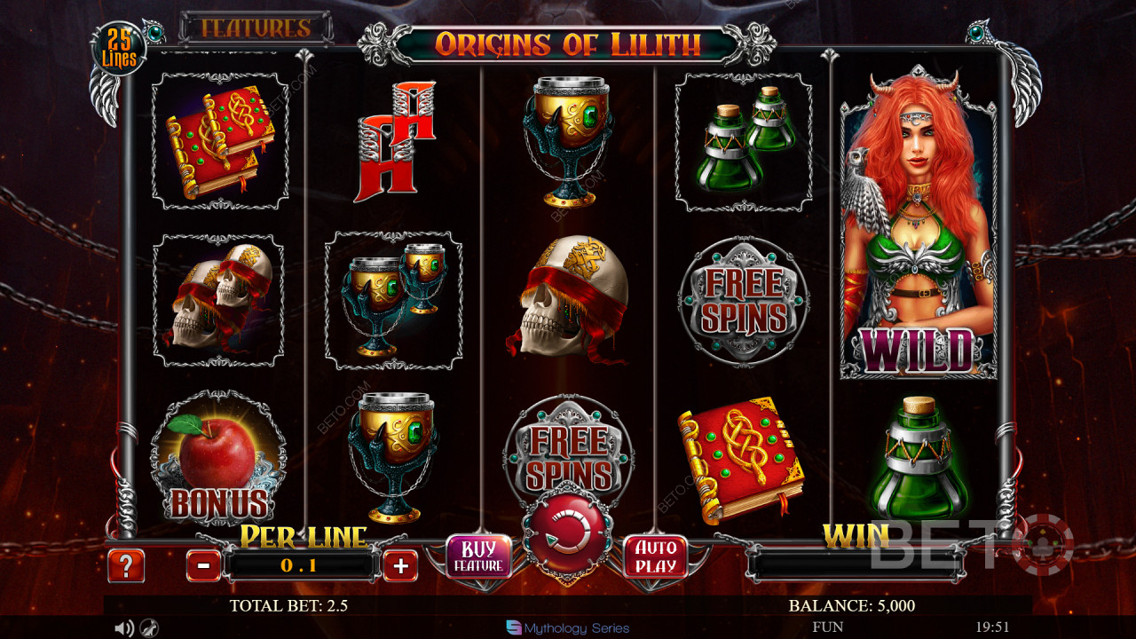 Origins Of Lilith Spill Gratis