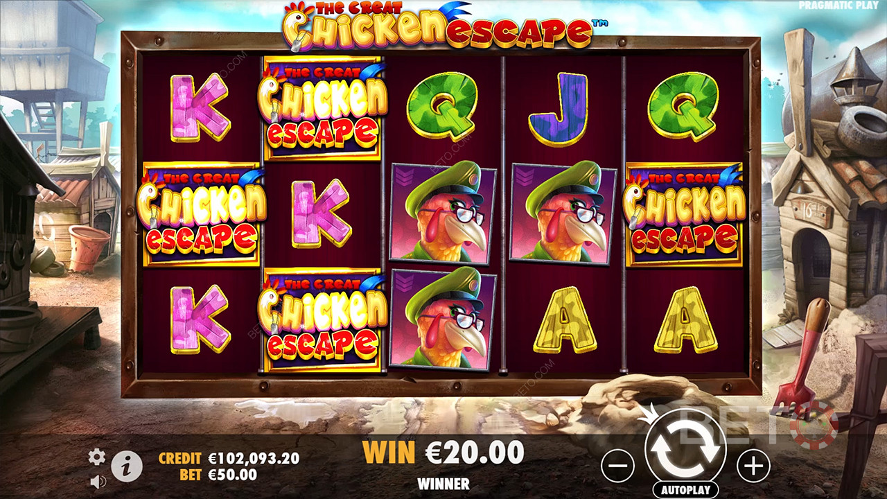 The Great Chicken Escape Spill Gratis