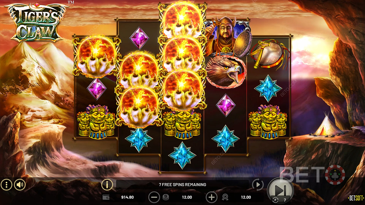 Tiger's Claw (Betsoft)  Spill Gratis