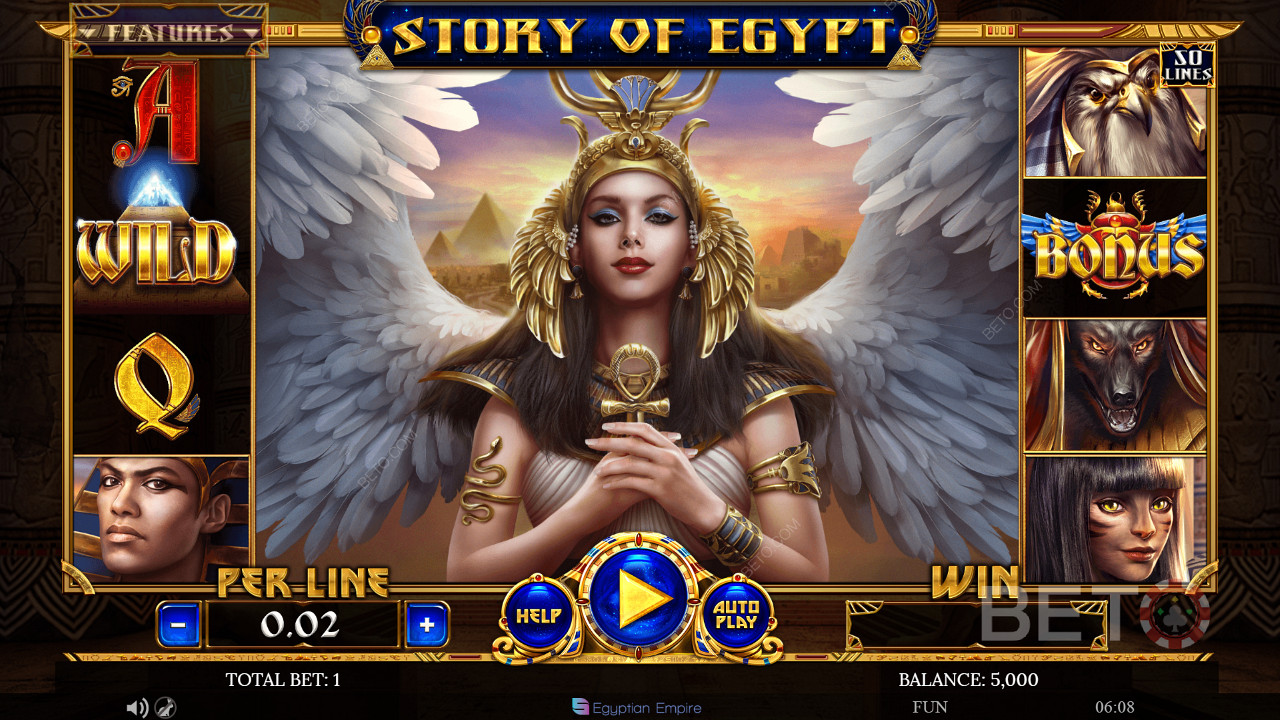 Story of Egypt Spill Gratis