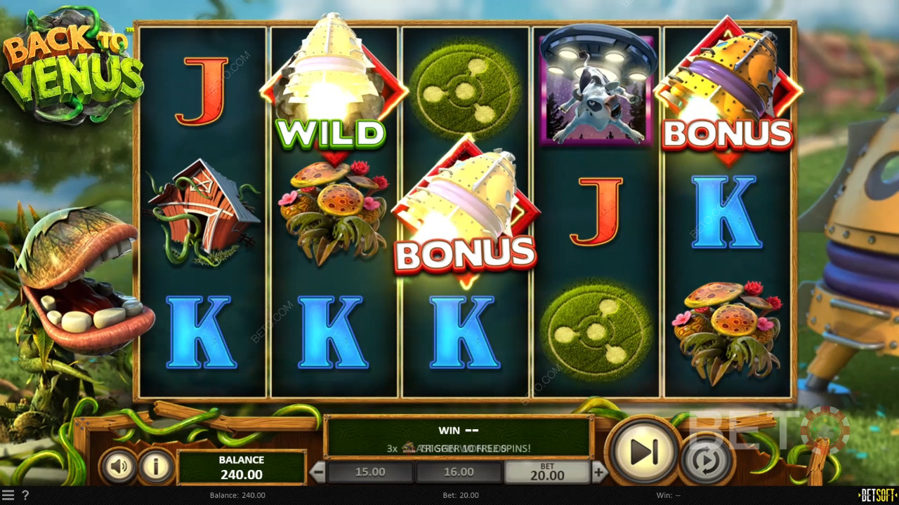 Back To Venus Anmeldelse av BETO Slots