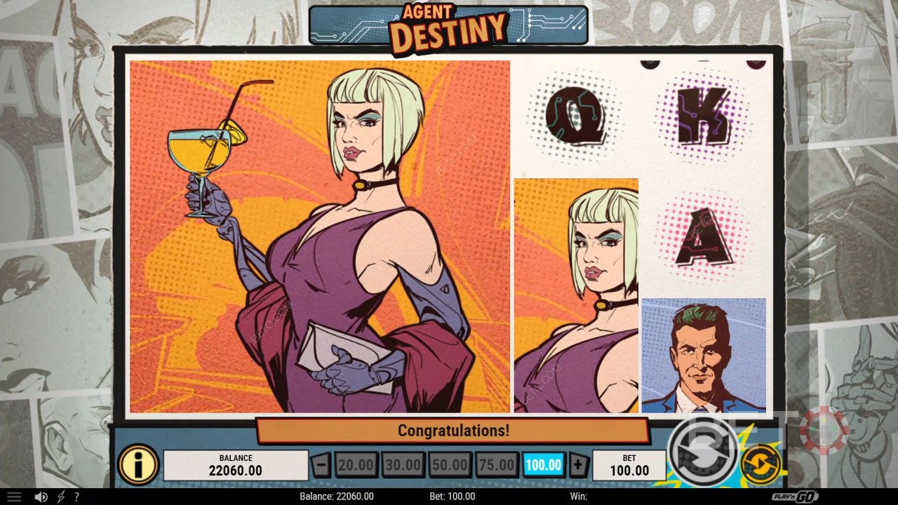 Agent Destiny Anmeldelse av BETO Slots