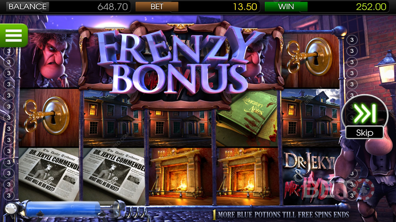 Dr. Jekyll & Mr. Hyde Anmeldelse av BETO Slots