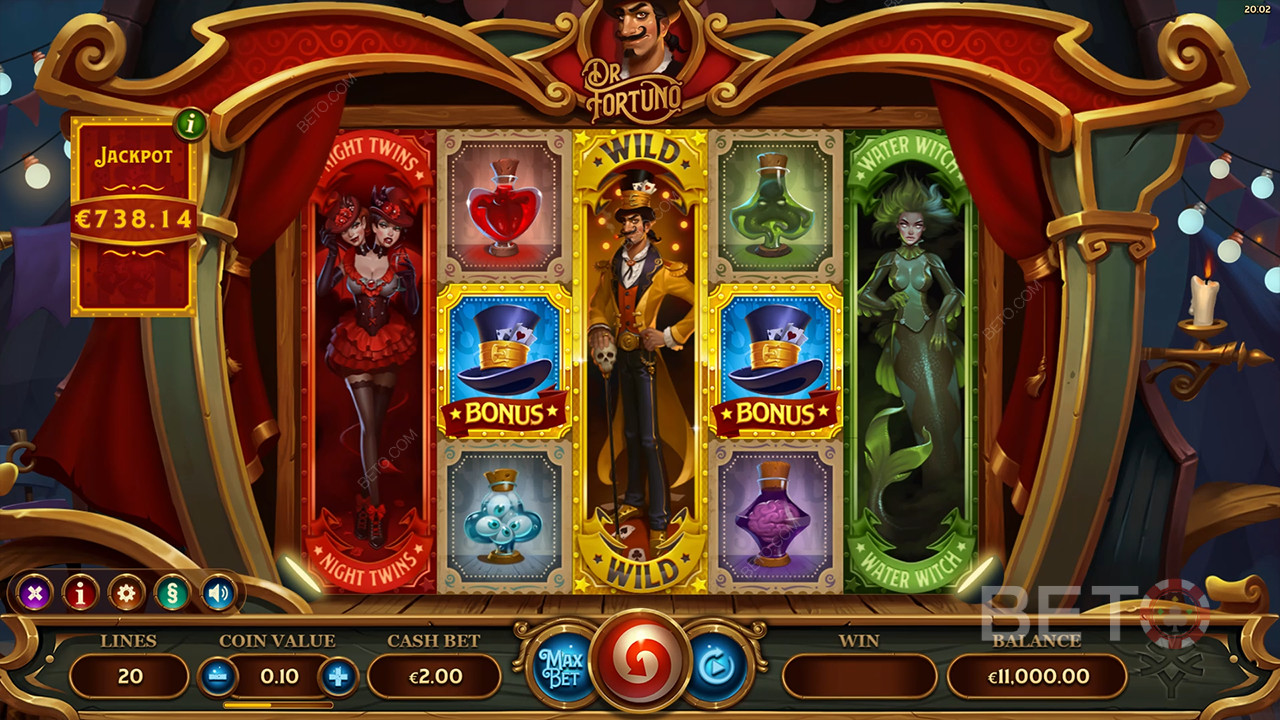 Dr Fortuno Anmeldelse av BETO Slots