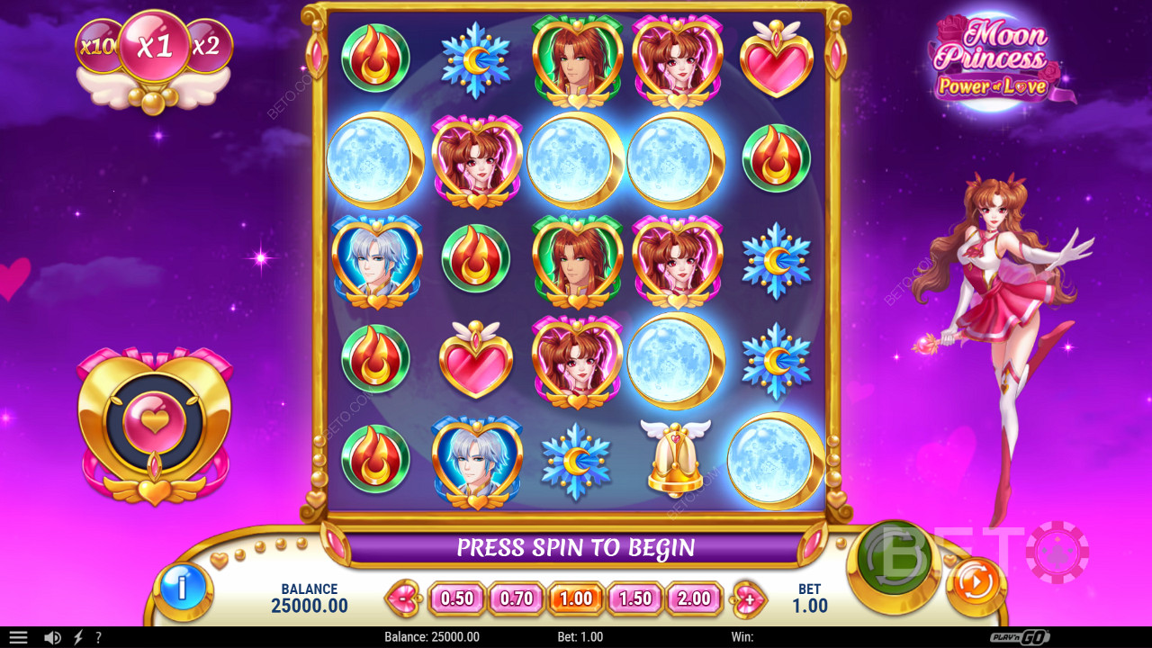 Moon Princess Power of Love Spill Gratis