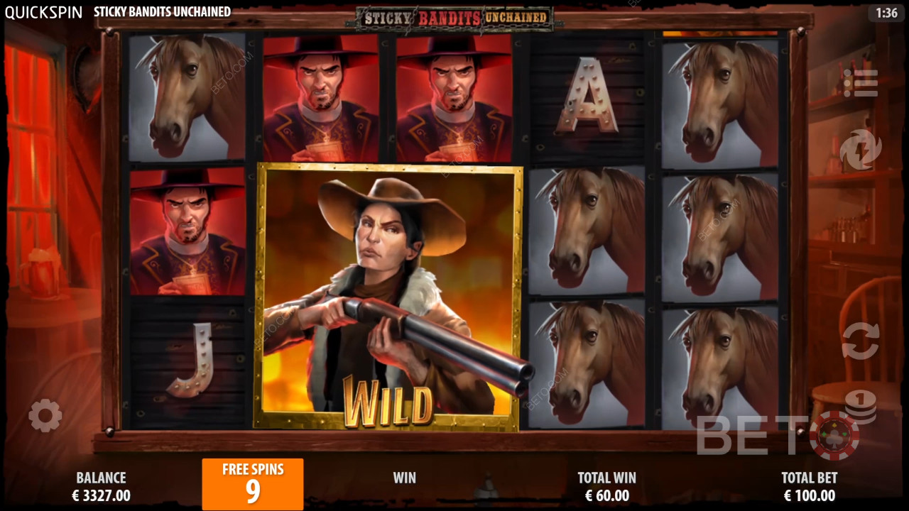 Sticky Bandits Unchained Anmeldelse av BETO Slots
