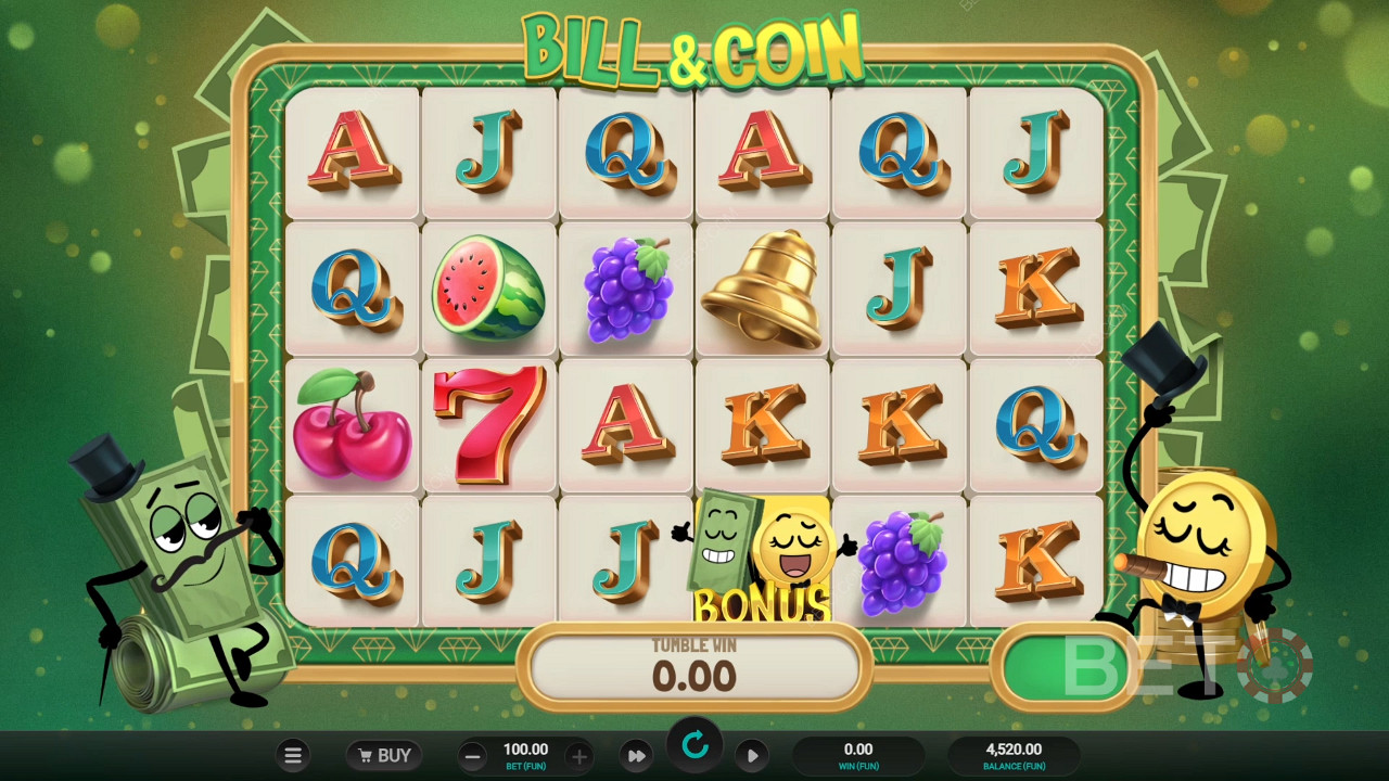 Bill & Coin Spill Gratis