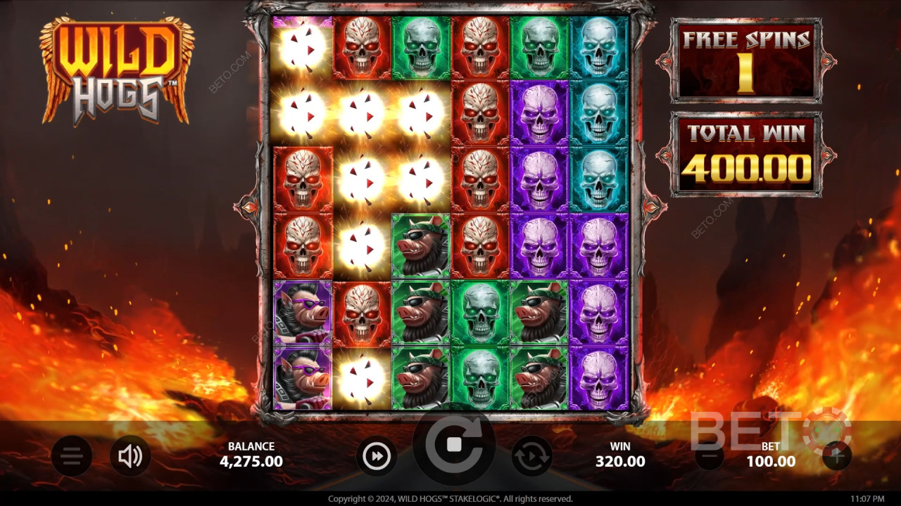 Wild Hogs Anmeldelse av BETO Slots